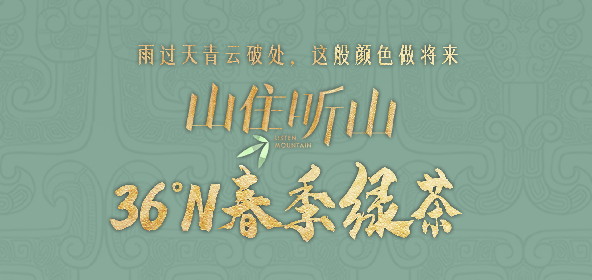 山住听山|36°N春季绿茶
